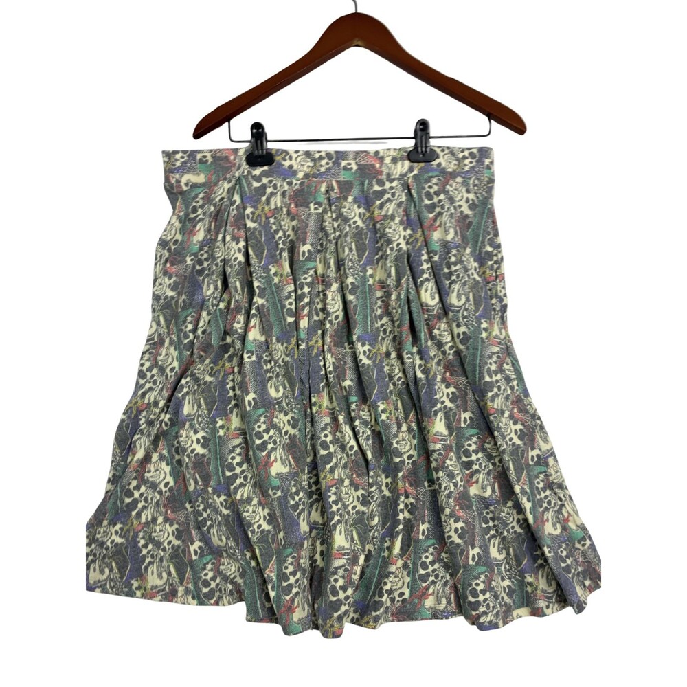 LuLaRoe Madison Skirt Womens XL Halloween Skull Skeleton Spider Pleated Pockets